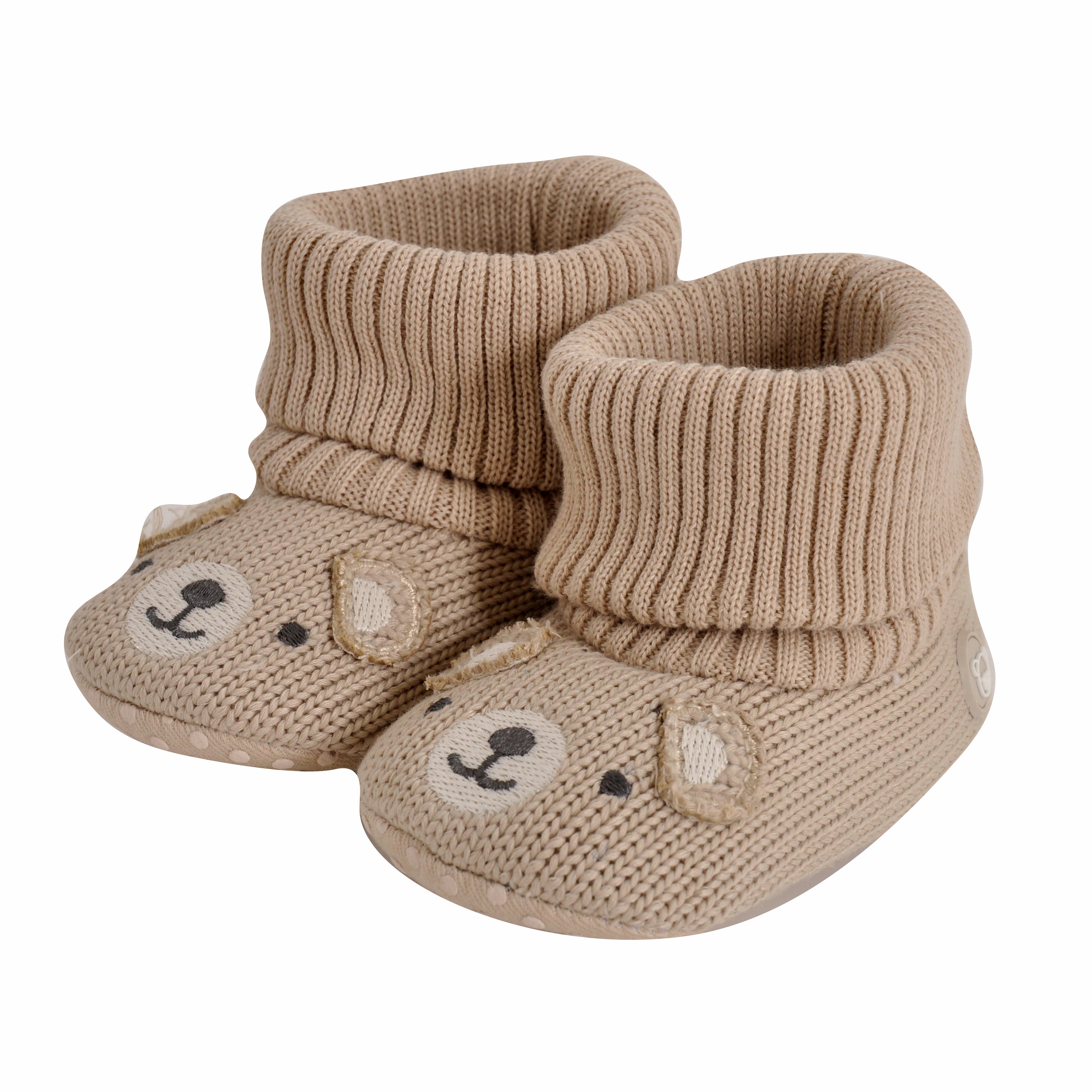 Baby Novelty Knitted Booties 0-6m - BEAR